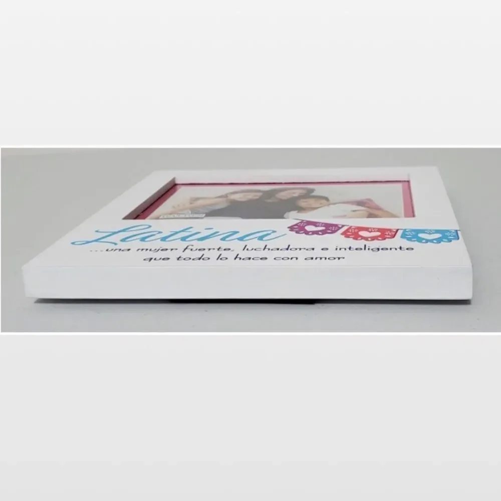 New Latina White 4X6 Picture Frame